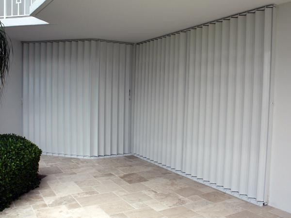 Custom Accordion Shutters Closed Shutters5b Titan Building Solutions